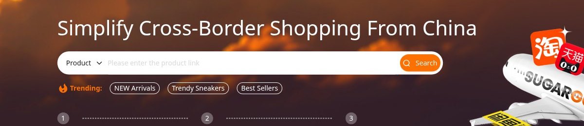 Official SugarGoo paste bar: Goods/shop's link or name and the three steps below